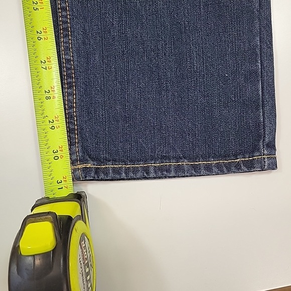 AEROPOSTALE Rivington Skinny Women's Sz 32 X 32 Dark Wash Straight 5 Pockets - Picture 8 of 15